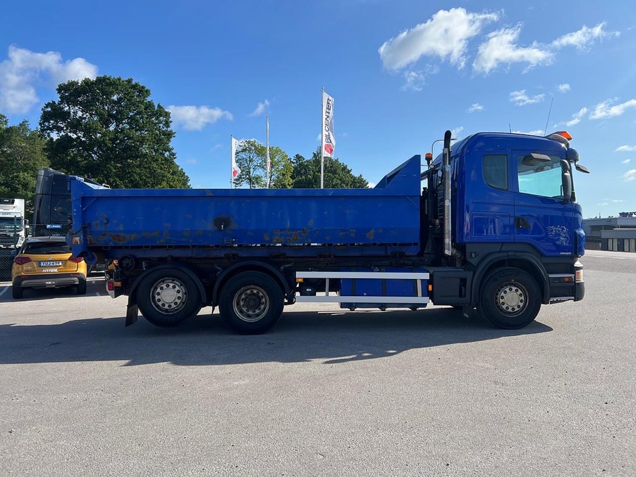 Scania R440 6x2*4 Hiab Lastv&auml;xlare inkl Flak, Euro 5 2009 - Krok/Lastv&auml;xlare