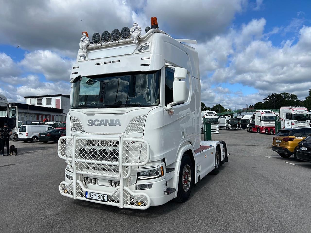Scania R500 6x2 Dragbil Retarder, Kl&auml;dd hytt, Full Boggie 2020 - Dragbil
