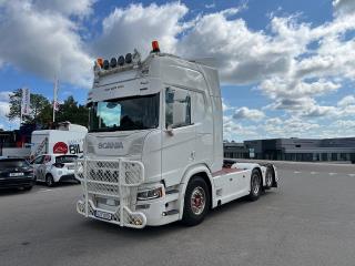 Scania R500 6x2 Dragbil Retarder, Kl&auml;dd hytt, Full Boggie