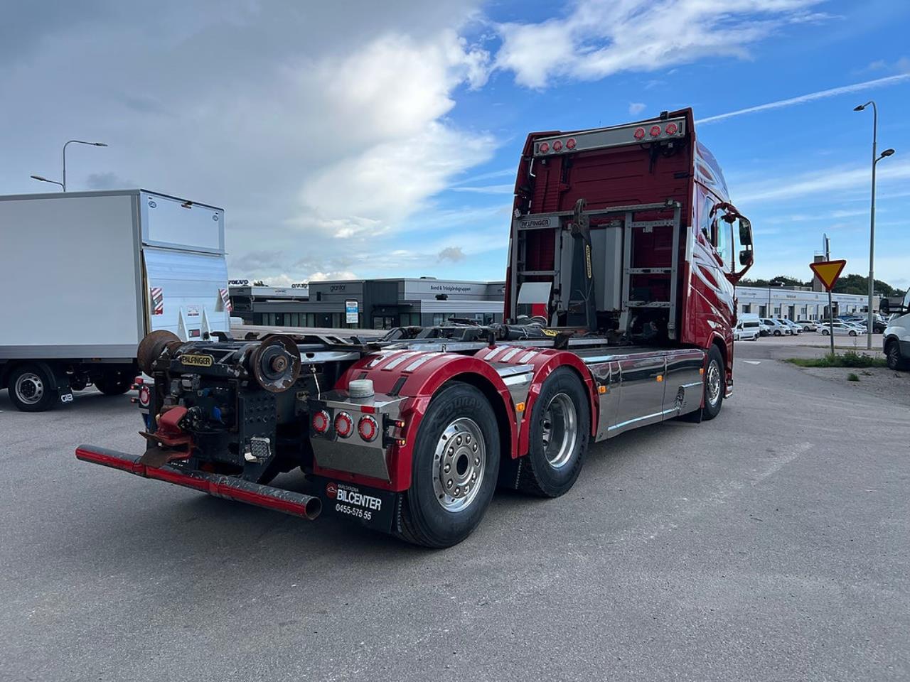 Volvo FH13 500 6x2*4 Lastv&auml;xlare, Krandubbar, Euro 6 2014 - Kran