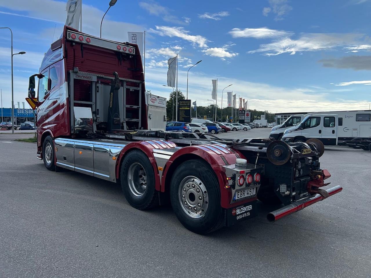 Volvo FH13 500 6x2*4 Lastv&auml;xlare, Krandubbar, Euro 6 2014 - Kran
