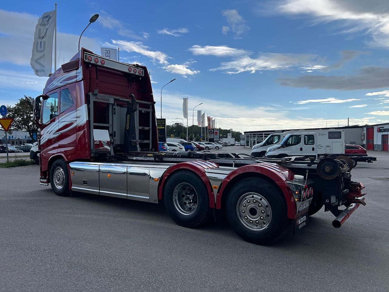 Volvo FH13 500 6x2*4 Lastv&auml;xlare, Krandubbar, Euro 6 2014 - Kran