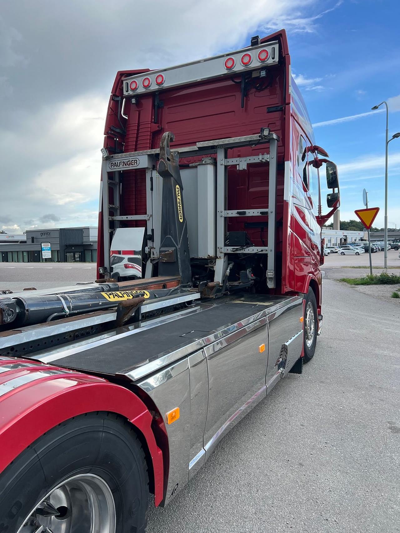 Volvo FH13 500 6x2*4 Lastv&auml;xlare, Krandubbar, Euro 6 2014 - Kran
