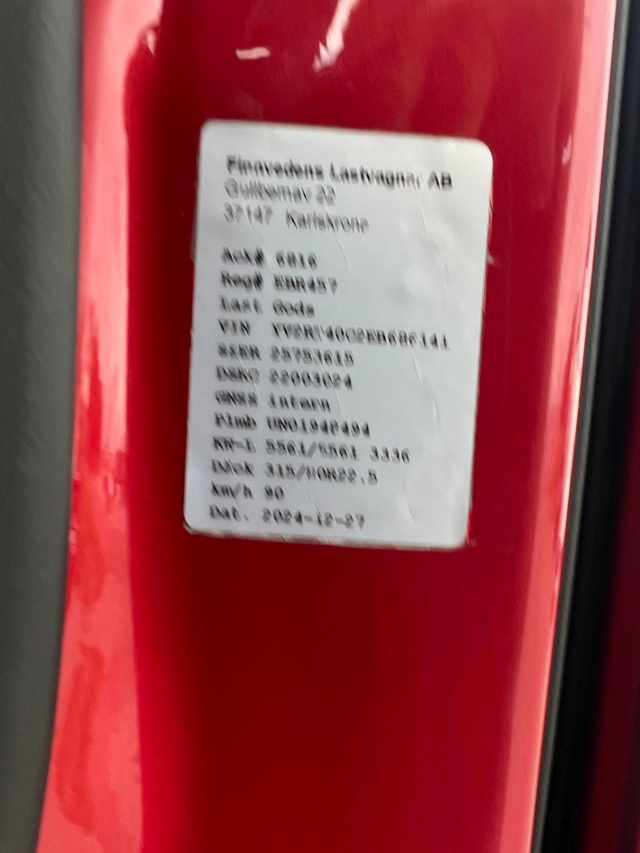 Volvo FH13 500 6x2*4 Lastv&auml;xlare, Krandubbar, Euro 6 2014 - Kran