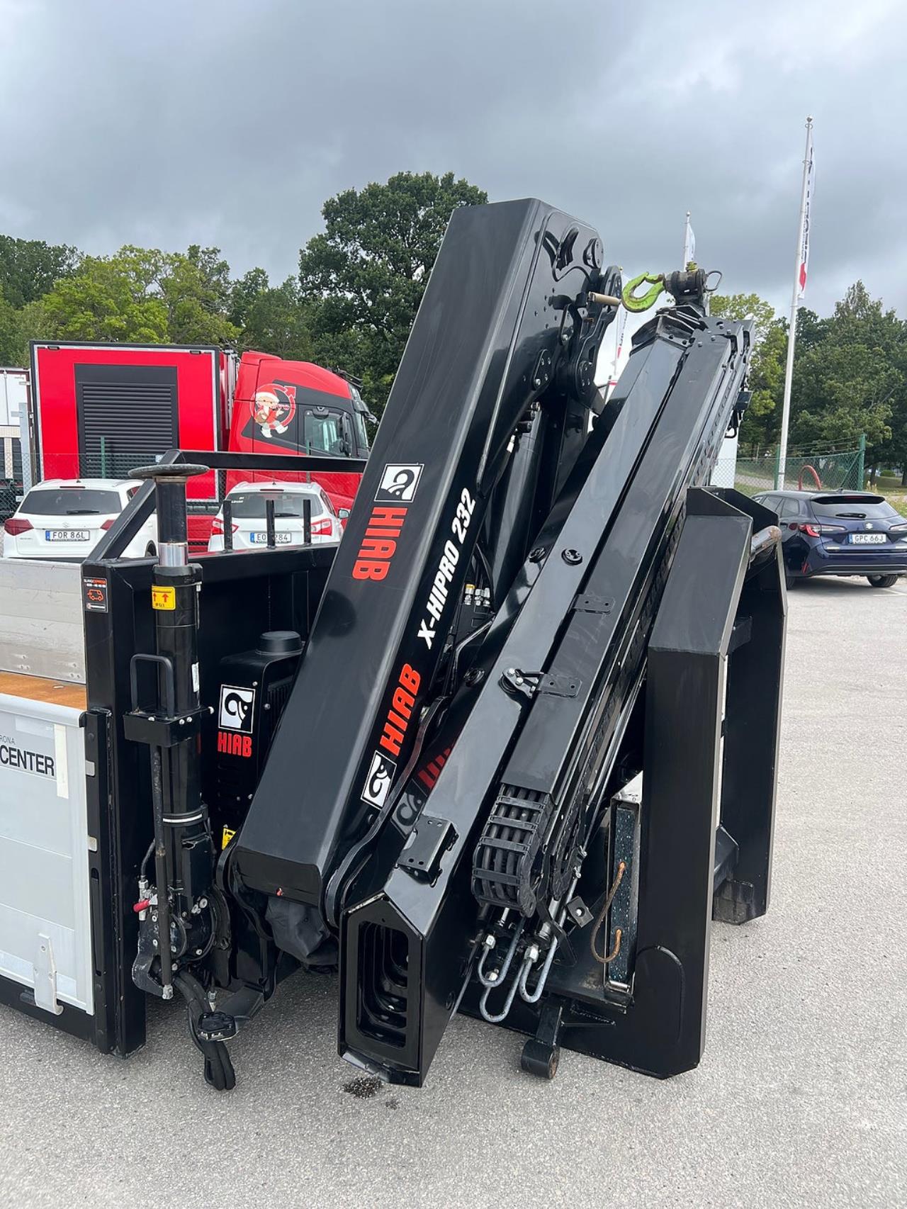 &Ouml;vriga Kranflak Hiab 232-E5 kran & Schaktlucka 2025 - &Ouml;vrigt