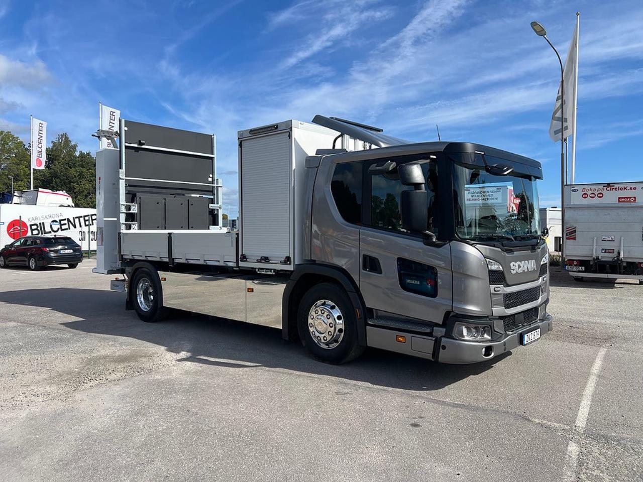 Scania L280 4x2 TMA Bil Berlex & Verdegro, Euro 6 2018 - TMA