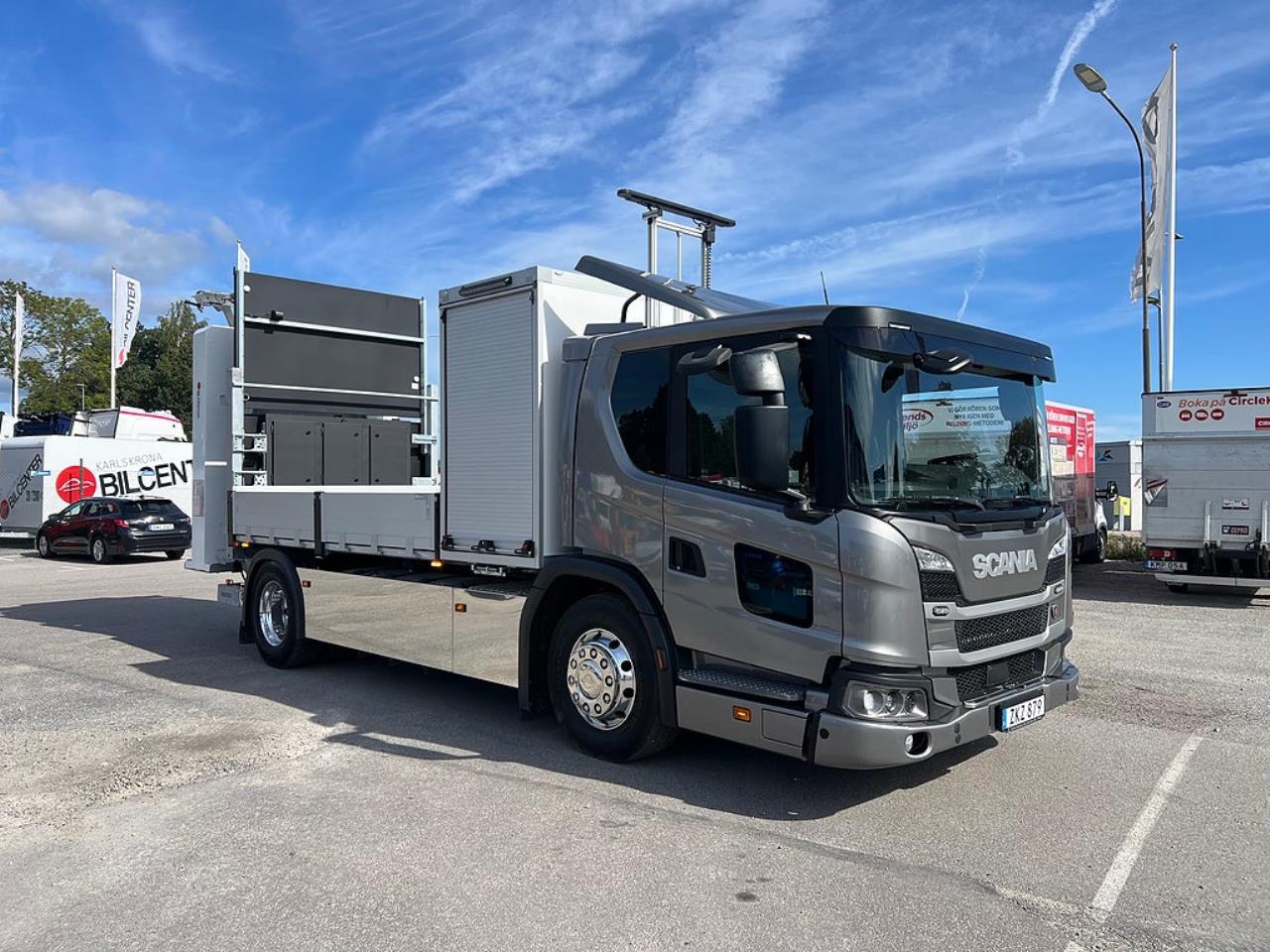 Scania L280 4x2 TMA Bil Berlex & Verdegro, Euro 6 2018 - TMA