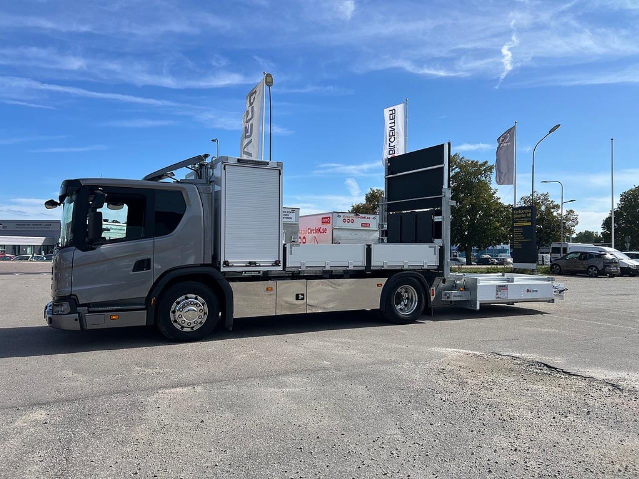 Scania L280 4x2 TMA Bil Berlex & Verdegro, Euro 6 2018 - TMA
