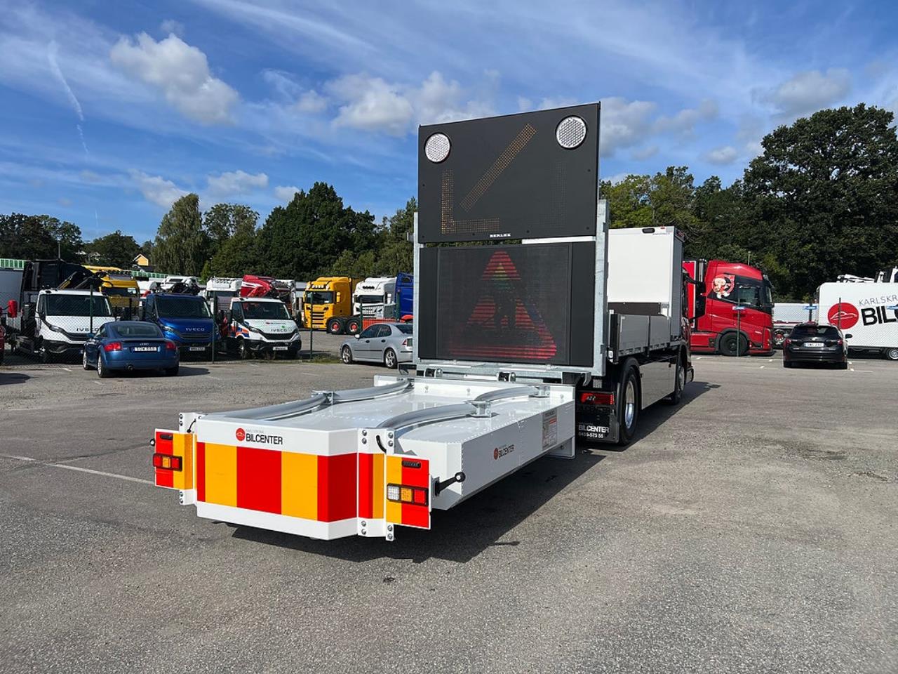 Scania L280 4x2 TMA Bil Berlex & Verdegro, Euro 6 2018 - TMA