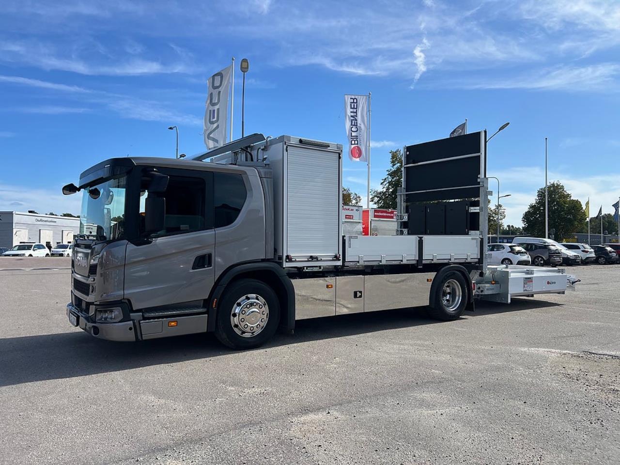 Scania L280 4x2 TMA Bil Berlex & Verdegro, Euro 6 2018 - TMA