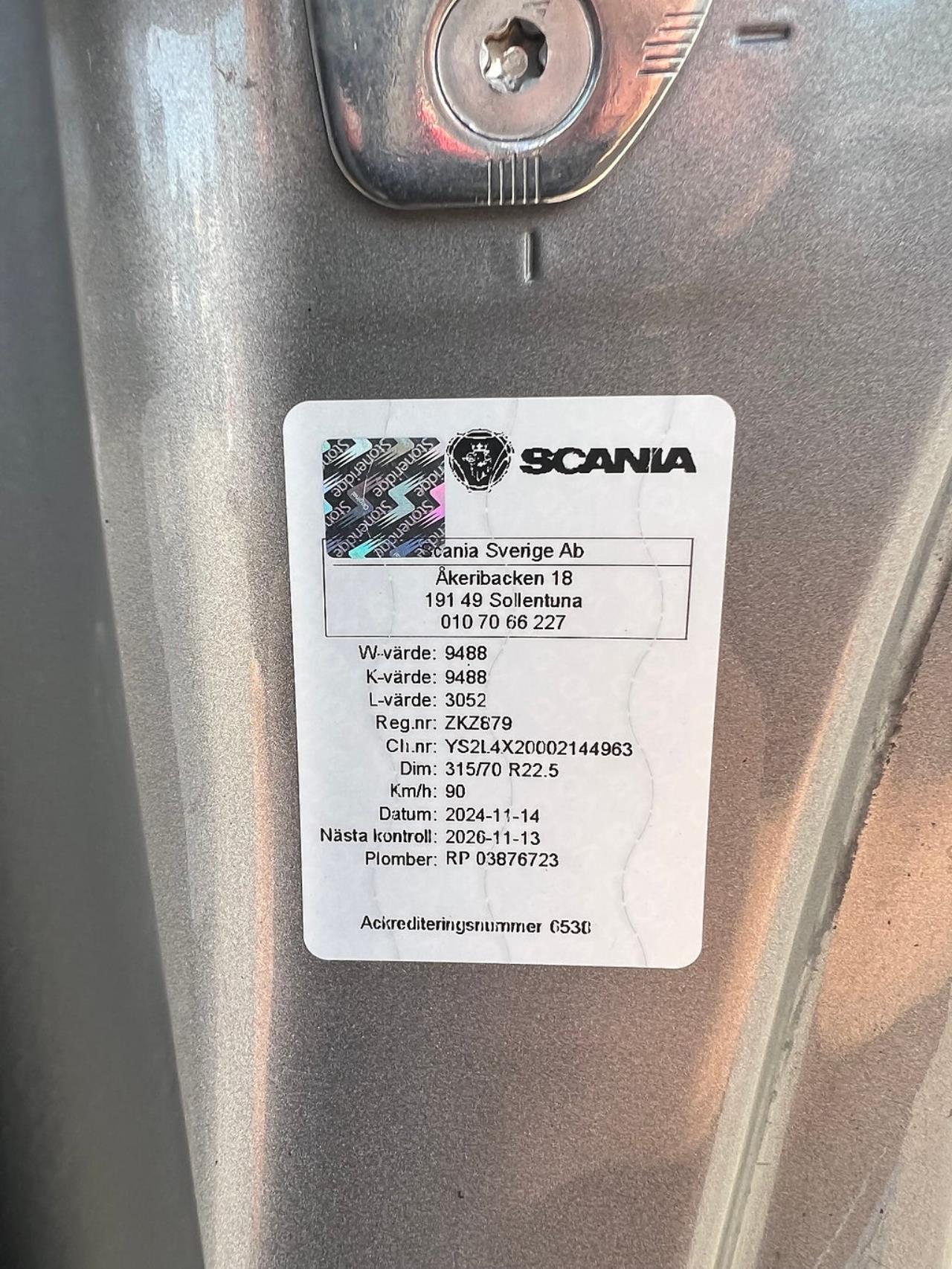 Scania L280 4x2 TMA Bil Berlex & Verdegro, Euro 6 2018 - TMA