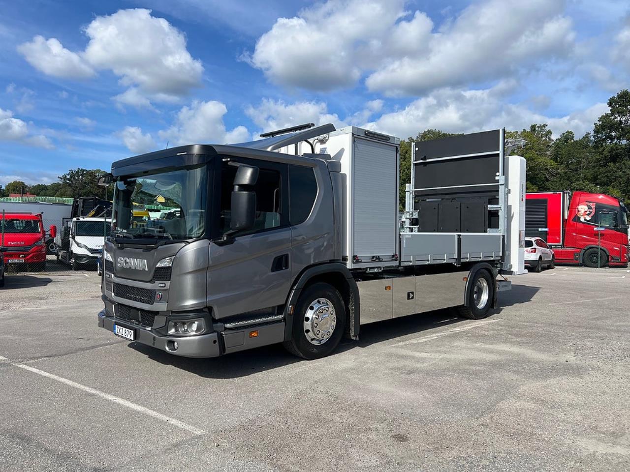 Scania L280 4x2 TMA Bil Berlex & Verdegro, Euro 6 2018 - TMA