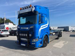 Scania R660 V8 6x2*4 Lastv&auml;xlare, ADR, Liftdumper, Euro 6