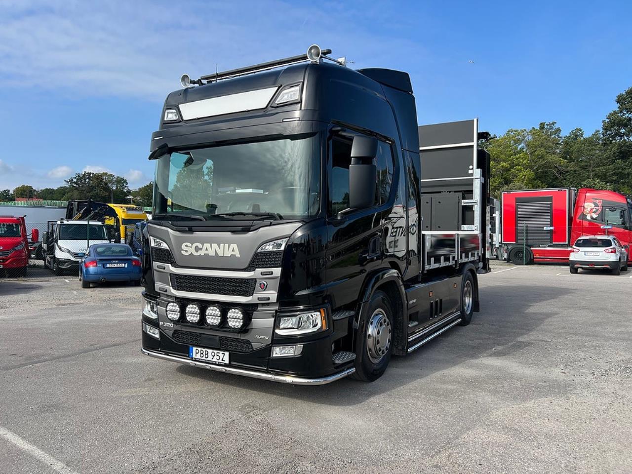 Scania P320 4x2 Hybrid TMA Bil Berlex & Verdegro 2021 - TMA