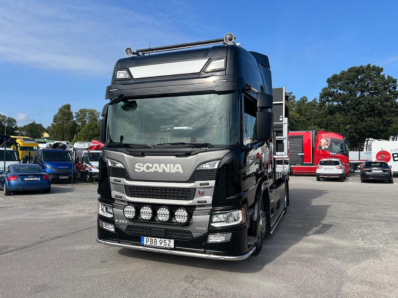 Scania P320 4x2 Hybrid TMA Bil Berlex & Verdegro 2021 - TMA