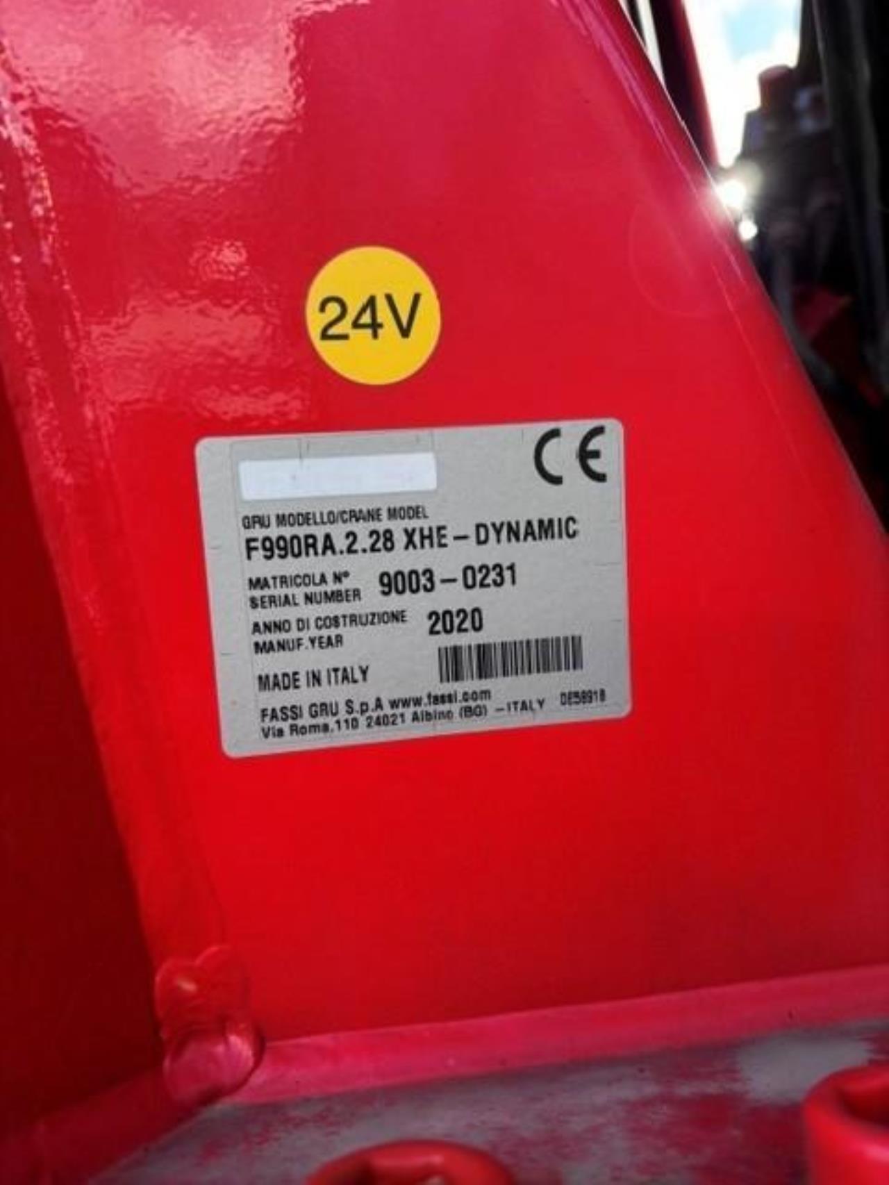 Volvo FH500 8x4 2020 - Kran