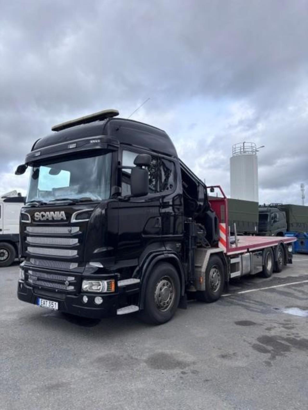 Scania R520 2014 - Kran