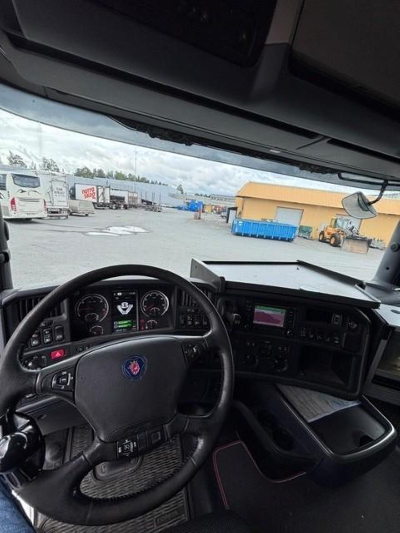 Scania R520 2014 - Kran