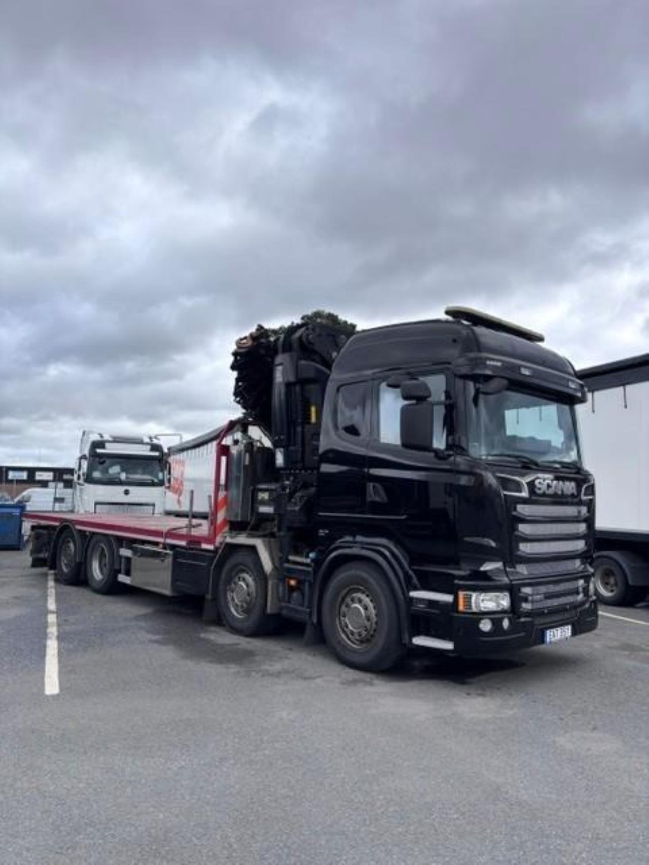 Scania R520 2014 - Kran