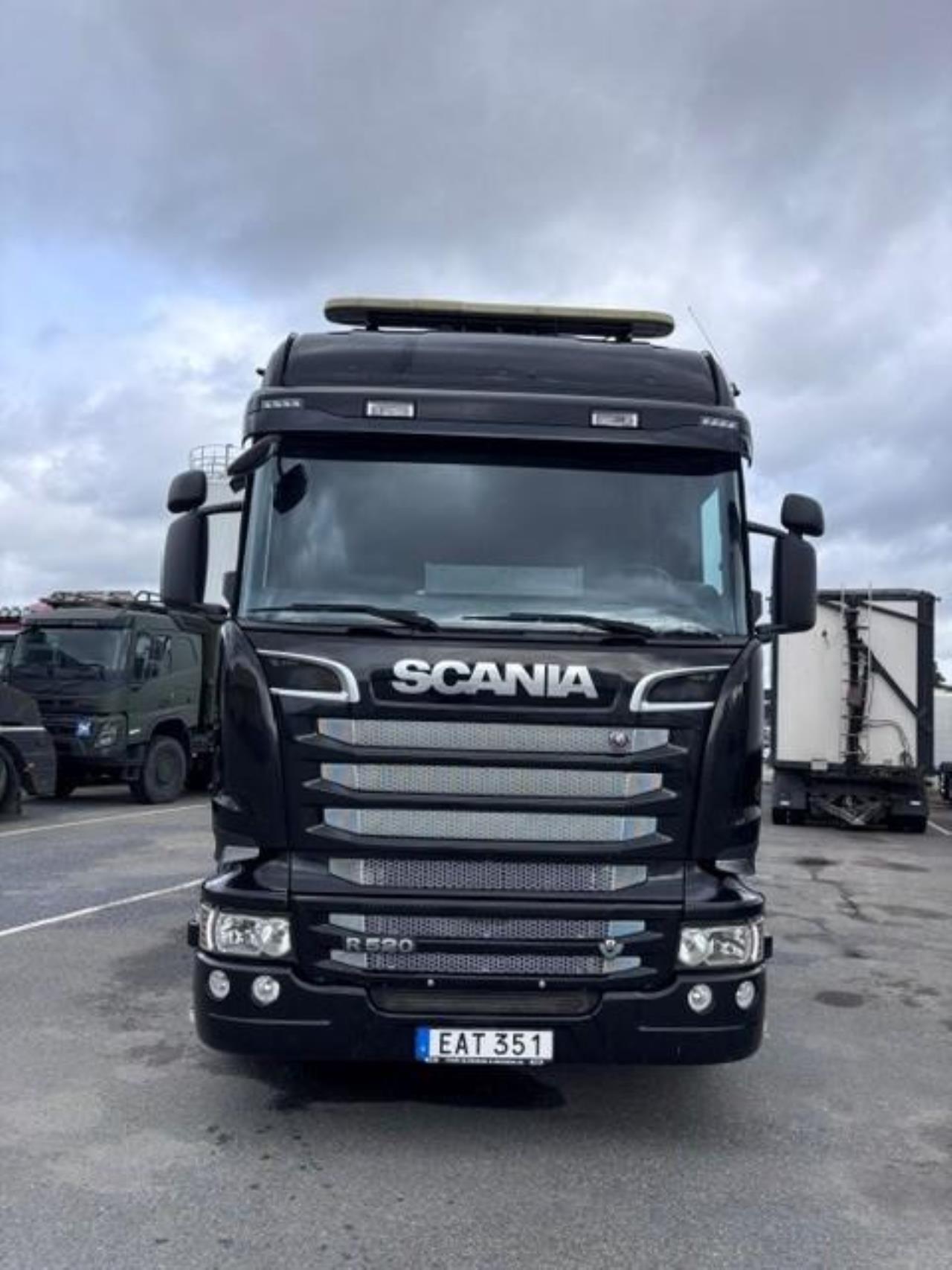 Scania R520 2014 - Kran