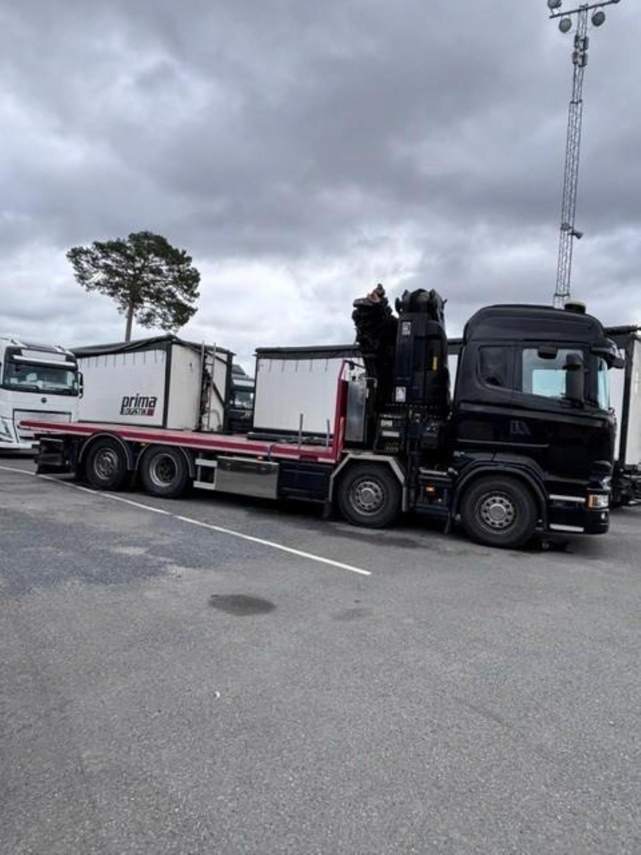 Scania R520 2014 - Kran