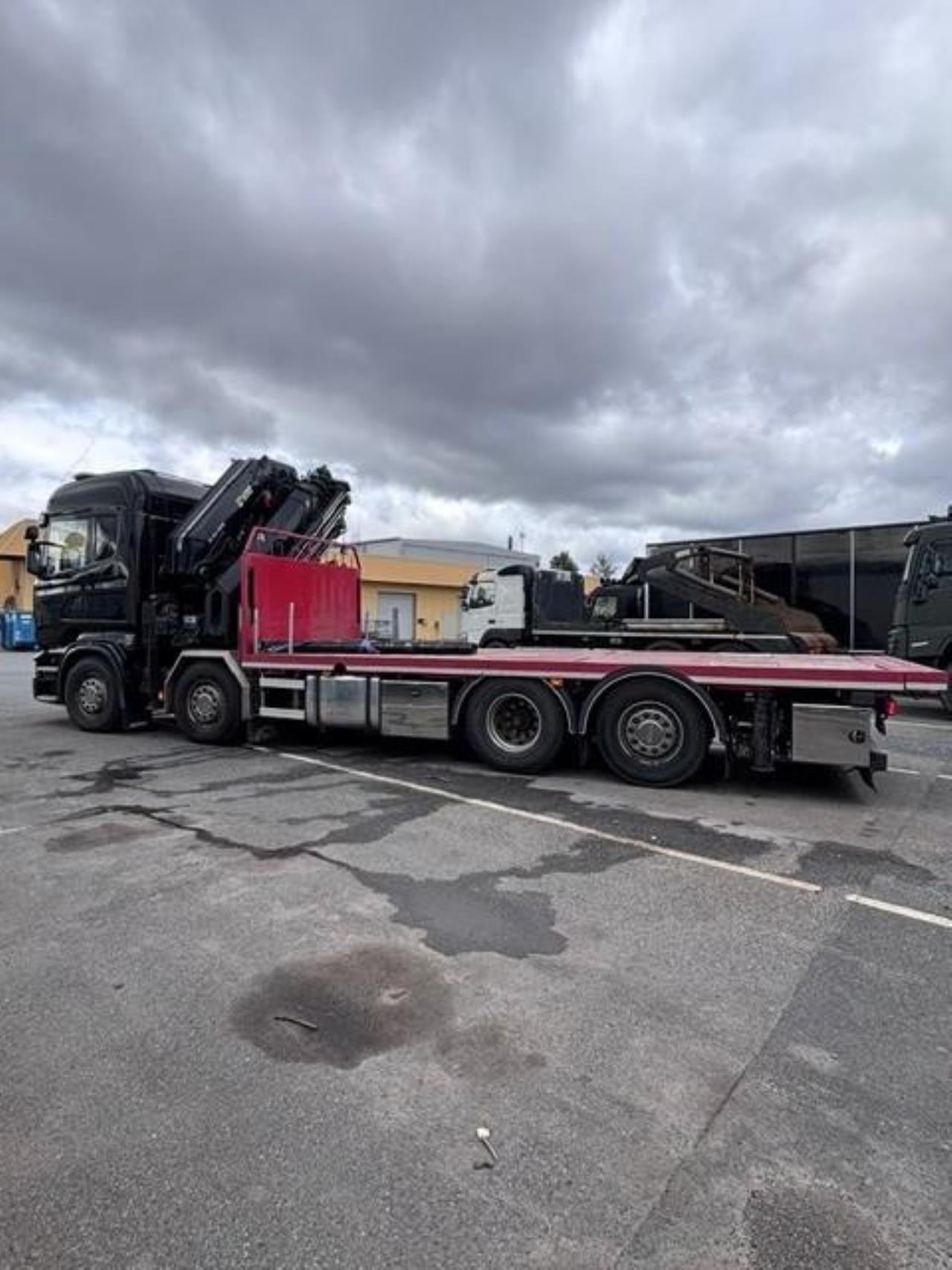 Scania R520 2014 - Kran