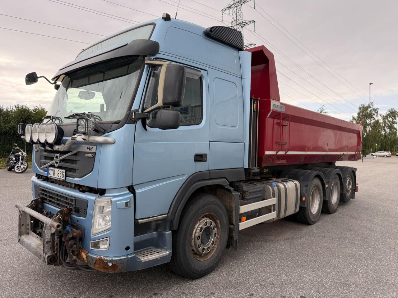 Volvo FM Tridem Tipp Plogbil 2011 - Tipp