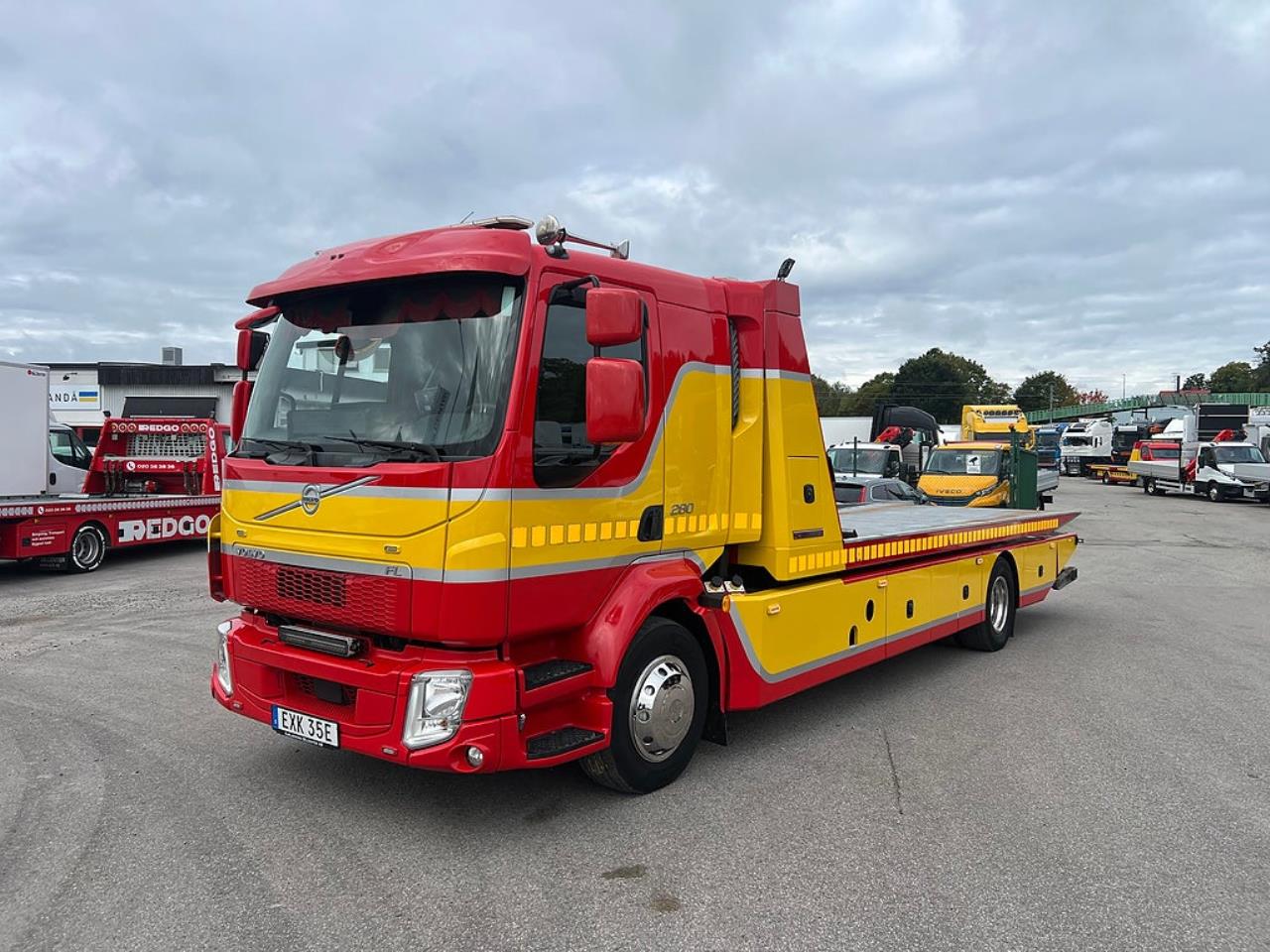 Volvo FL 280 4x2 16T B&auml;rgningsbil, Digicross, Euro 6 2021 - B&auml;rgningsbil