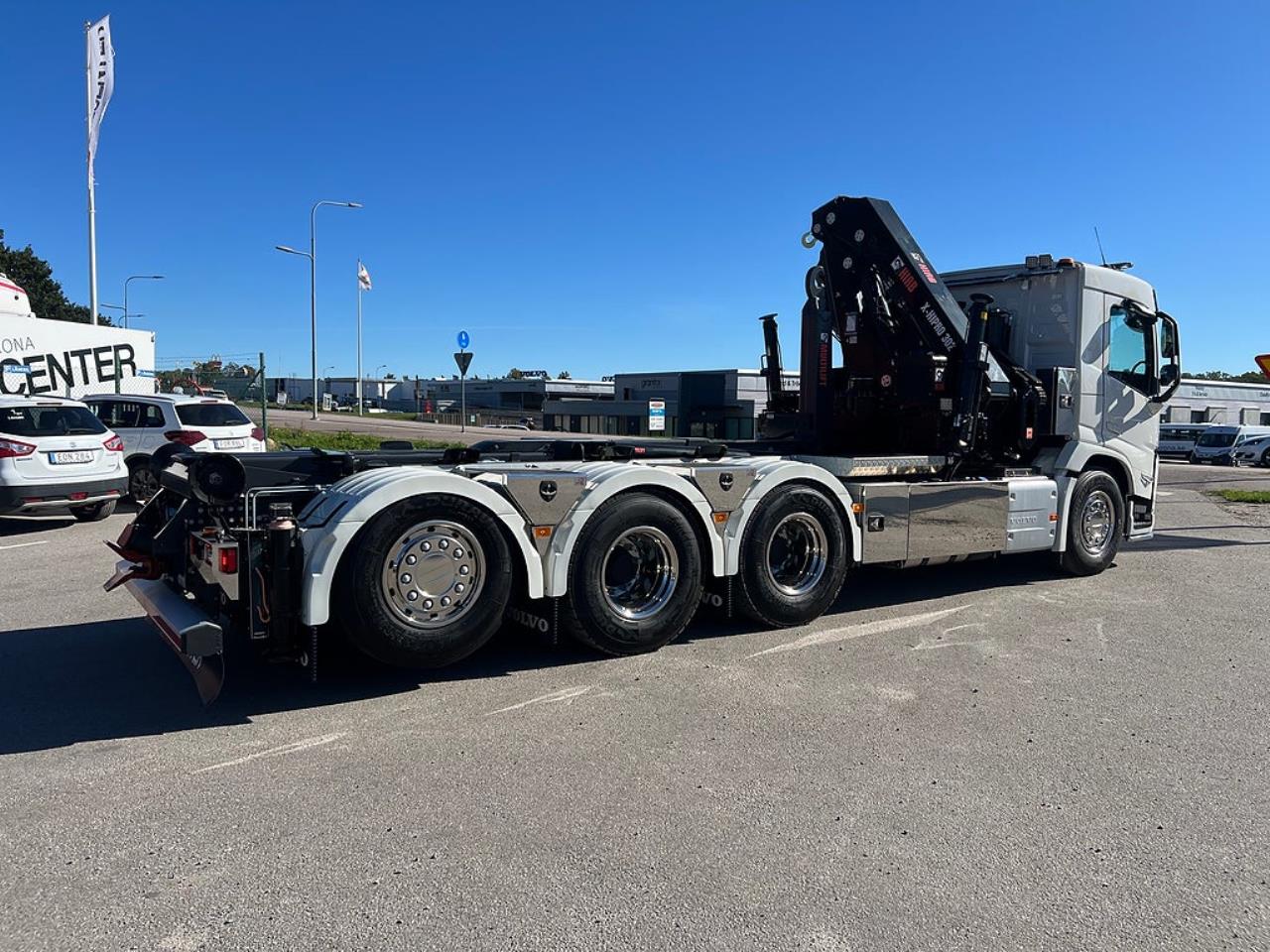 Volvo FM 13 500 8x4*4 Tridem Kranv&auml;xlare Hiab 302 2023 - Kran