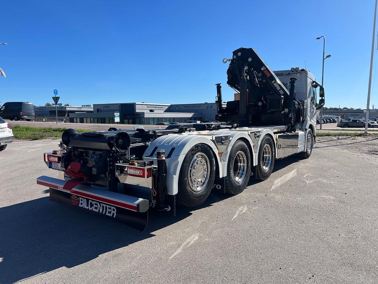 Volvo FM 13 500 8x4*4 Tridem Kranv&auml;xlare Hiab 302 2023 - Kran
