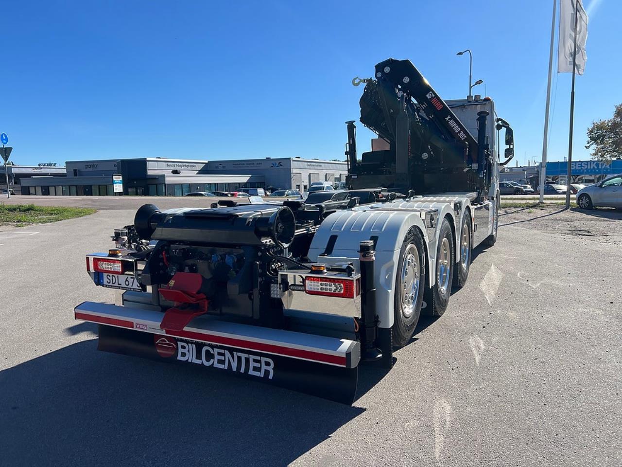 Volvo FM 13 500 8x4*4 Tridem Kranv&auml;xlare Hiab 302 2023 - Kran