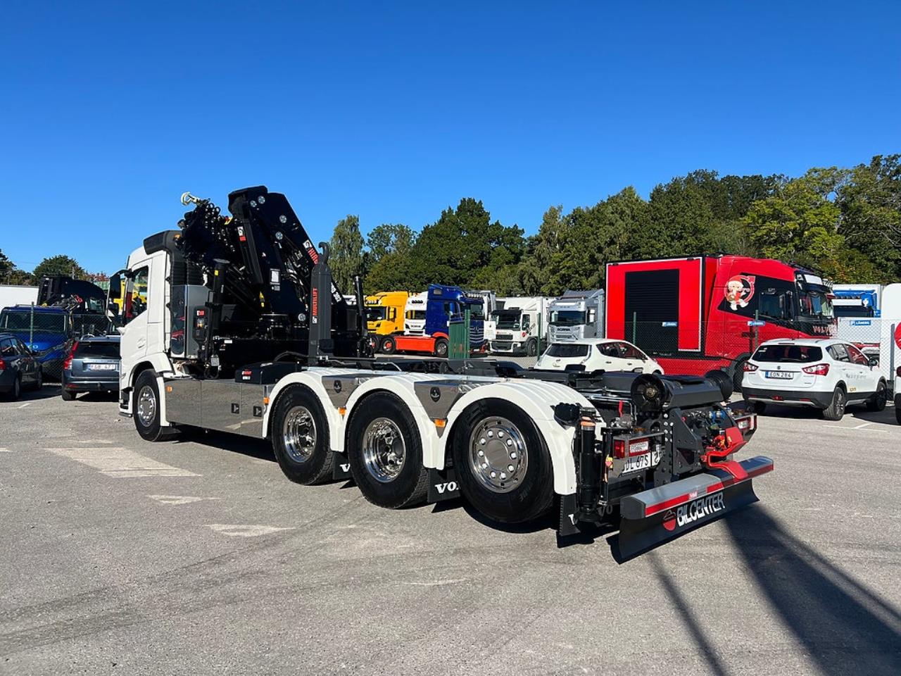 Volvo FM 13 500 8x4*4 Tridem Kranv&auml;xlare Hiab 302 2023 - Kran