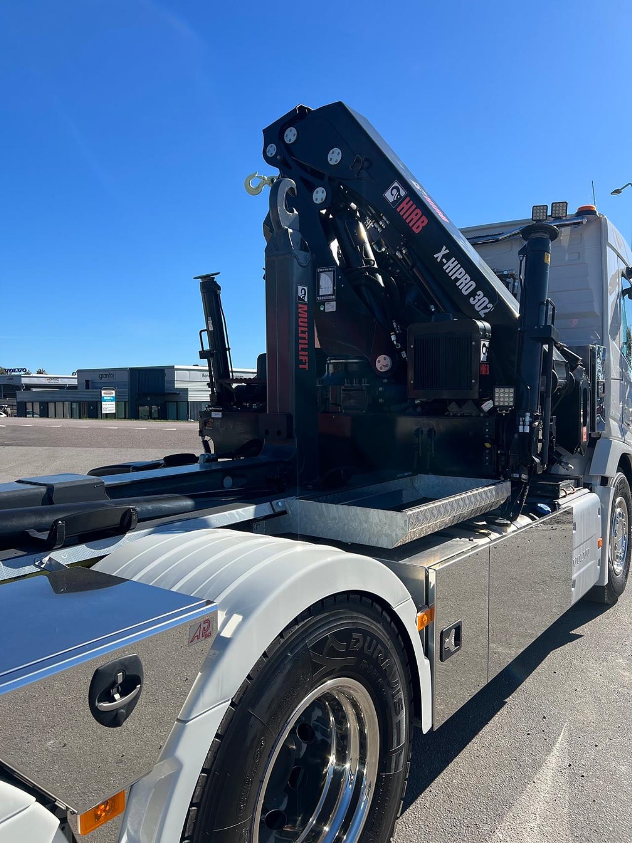 Volvo FM 13 500 8x4*4 Tridem Kranv&auml;xlare Hiab 302 2023 - Kran