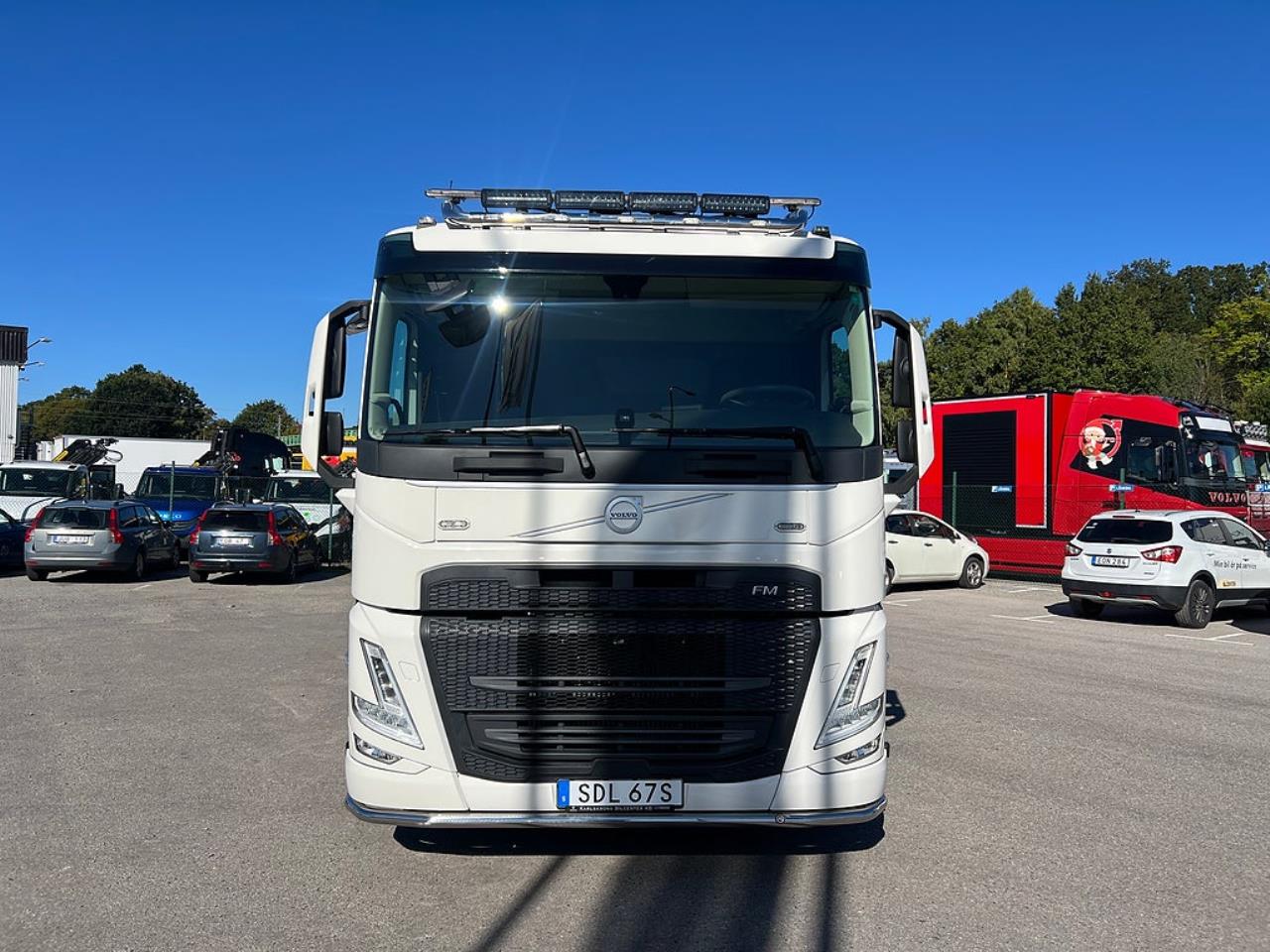 Volvo FM 13 500 8x4*4 Tridem Kranv&auml;xlare Hiab 302 2023 - Kran