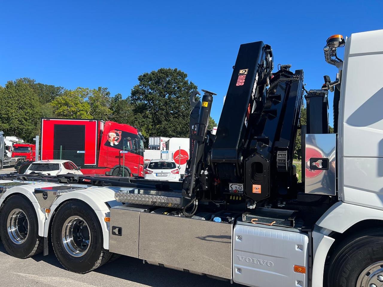 Volvo FM 13 500 8x4*4 Tridem Kranv&auml;xlare Hiab 302 2023 - Kran