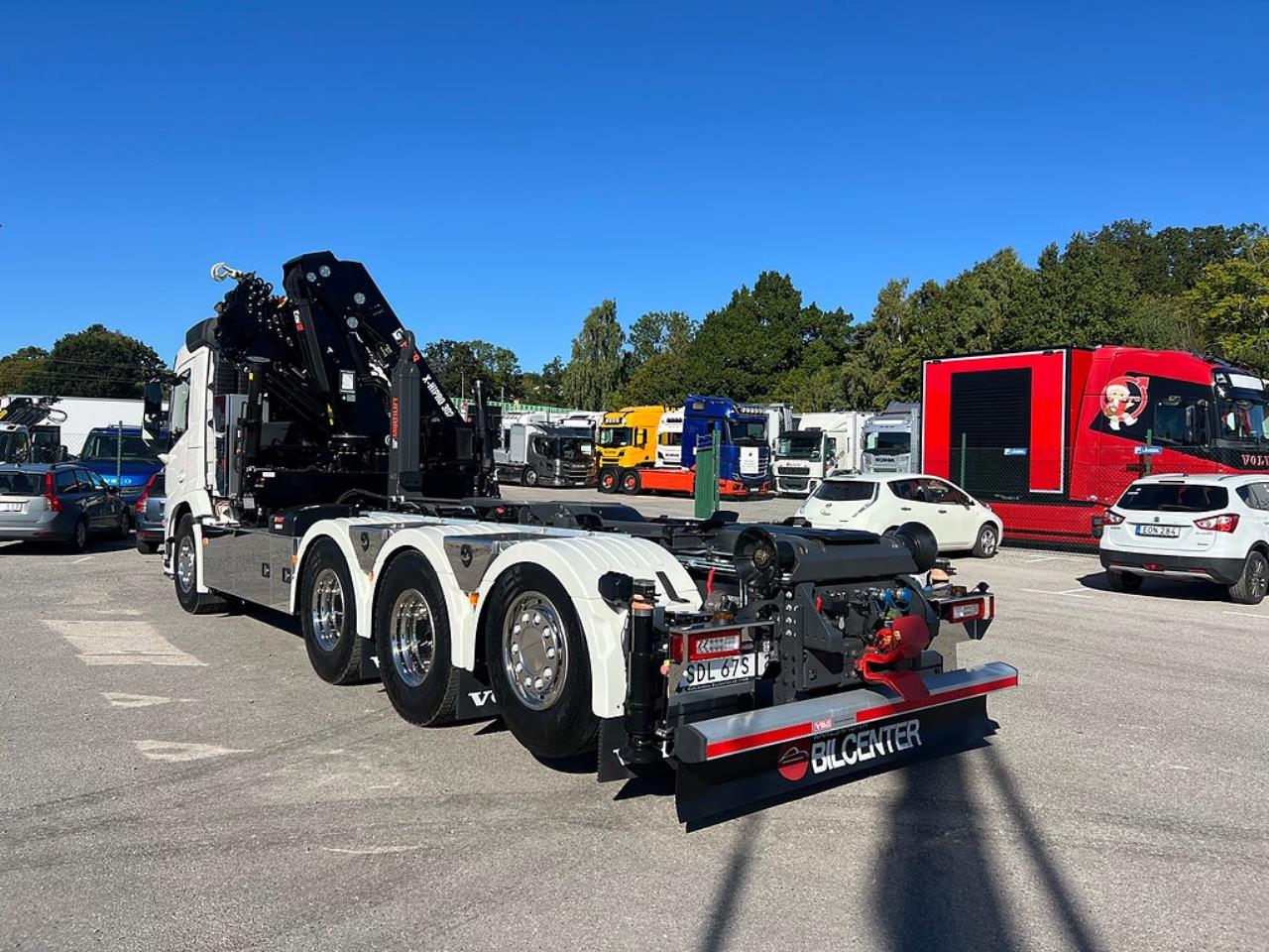 Volvo FM 13 500 8x4*4 Tridem Kranv&auml;xlare Hiab 302 2023 - Kran