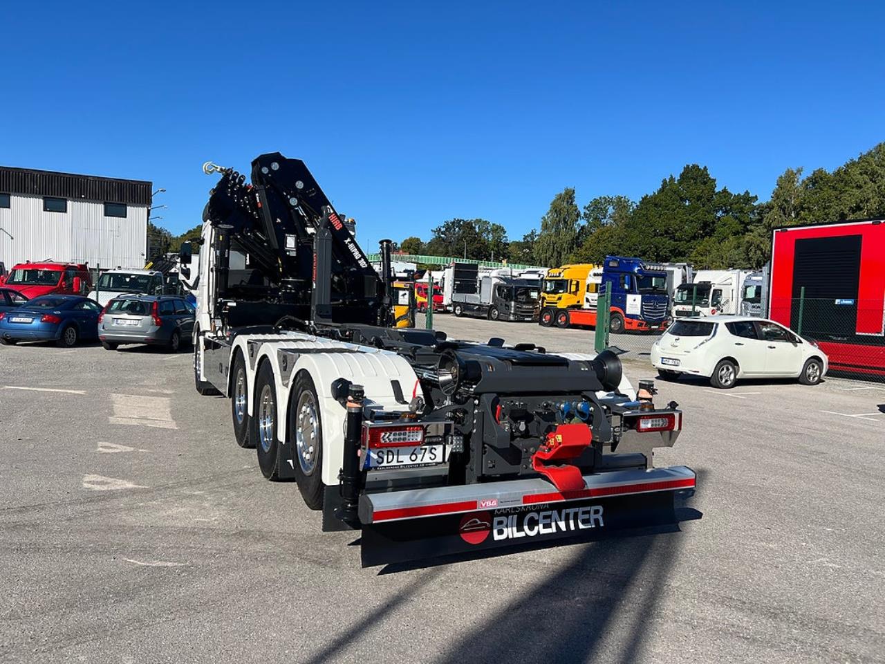 Volvo FM 13 500 8x4*4 Tridem Kranv&auml;xlare Hiab 302 2023 - Kran