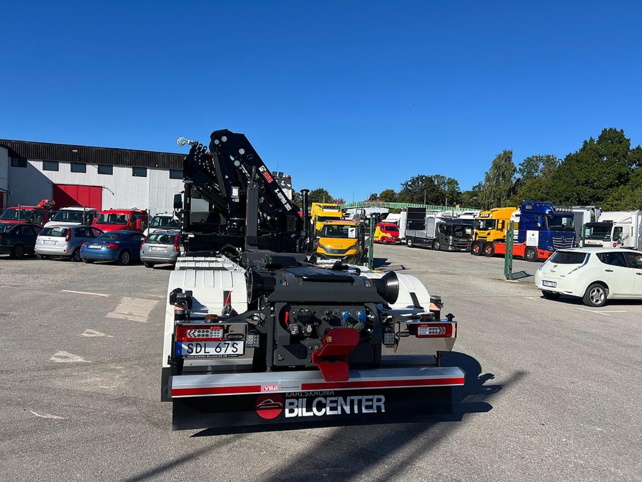 Volvo FM 13 500 8x4*4 Tridem Kranv&auml;xlare Hiab 302 2023 - Kran