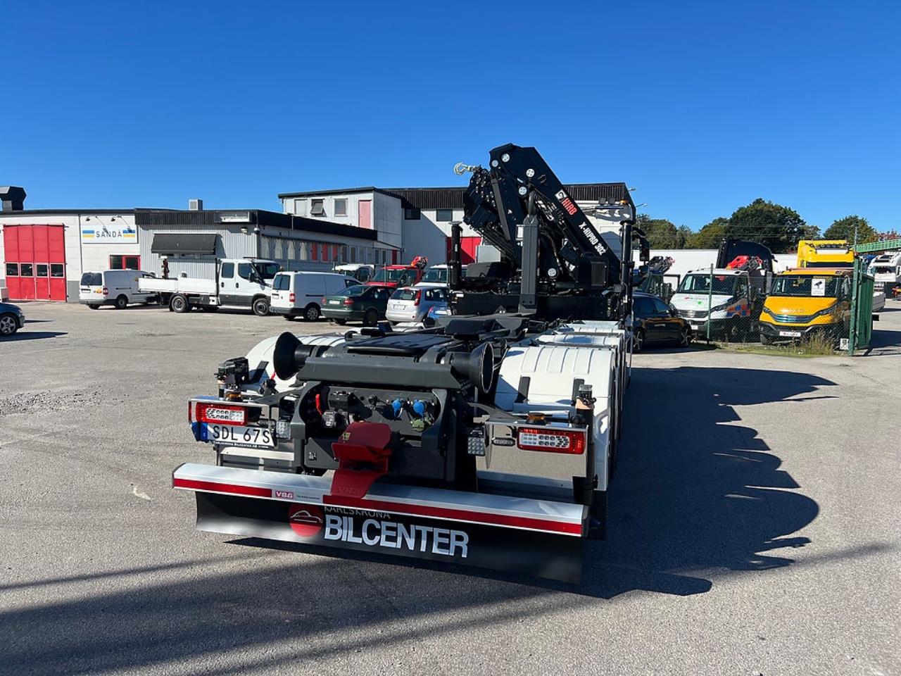 Volvo FM 13 500 8x4*4 Tridem Kranv&auml;xlare Hiab 302 2023 - Kran