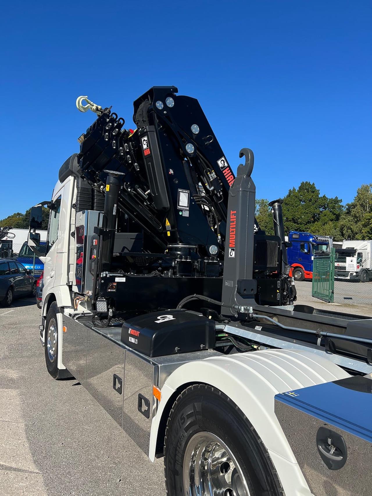 Volvo FM 13 500 8x4*4 Tridem Kranv&auml;xlare Hiab 302 2023 - Kran