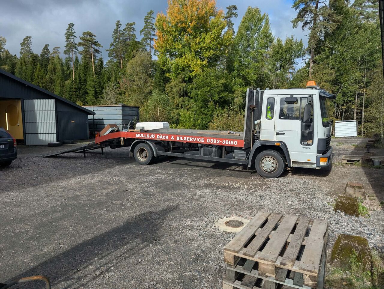 Volvo FL608 Biltransport/Maskintransport 1996 - Biltransport