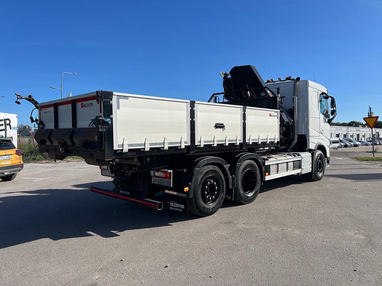 Volvo FH13 500 6x2*4 Lastv&auml;xlare, Inkl Kranflak Hiab 232 2023 - Kran