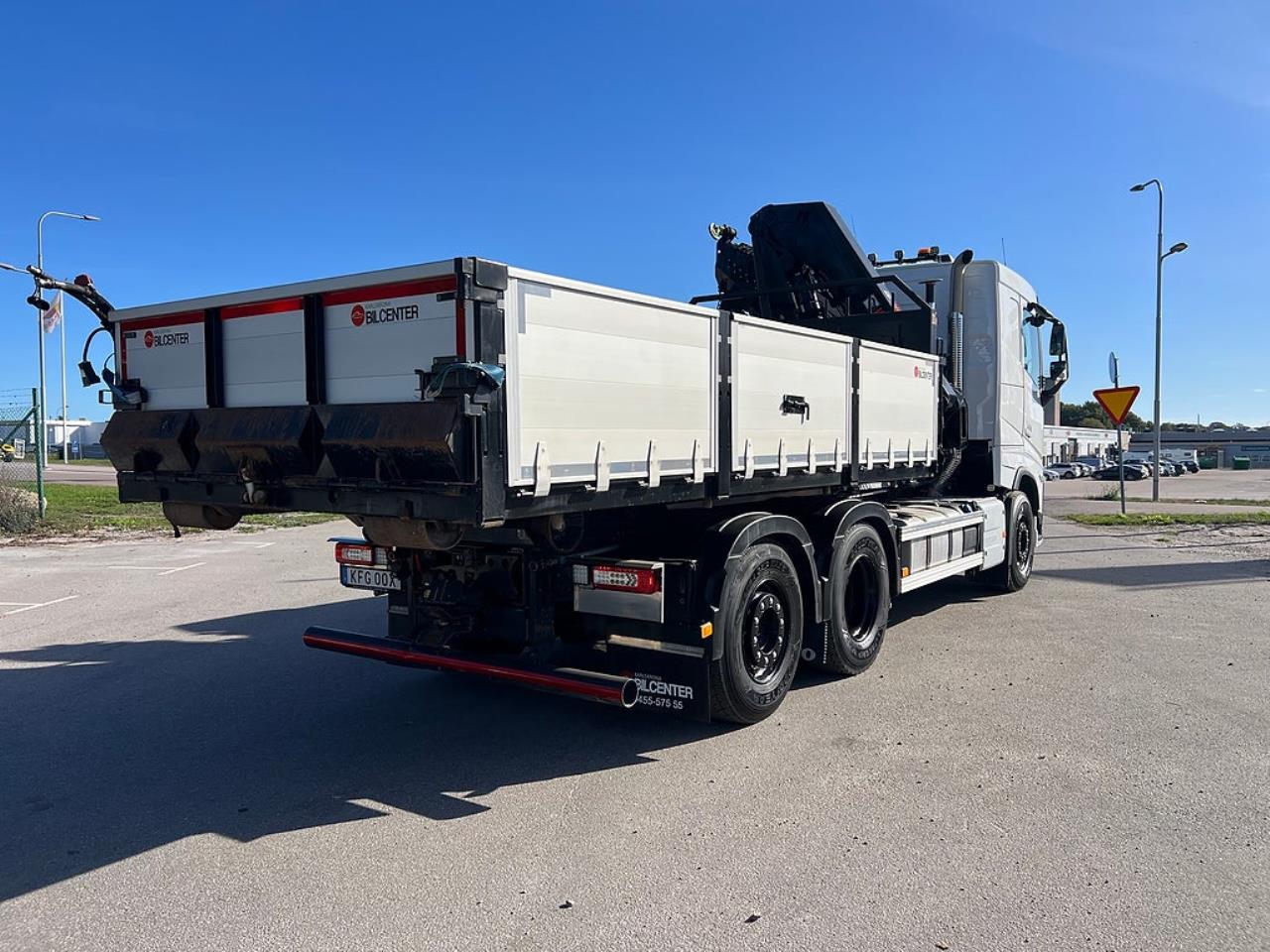 Volvo FH13 500 6x2*4 Lastv&auml;xlare, Inkl Kranflak Hiab 232 2023 - Kran