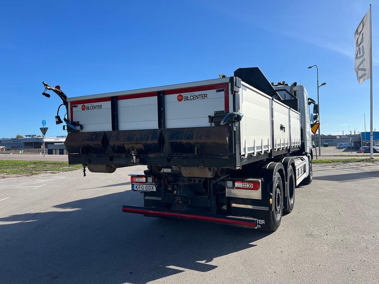 Volvo FH13 500 6x2*4 Lastv&auml;xlare, Inkl Kranflak Hiab 232 2023 - Kran