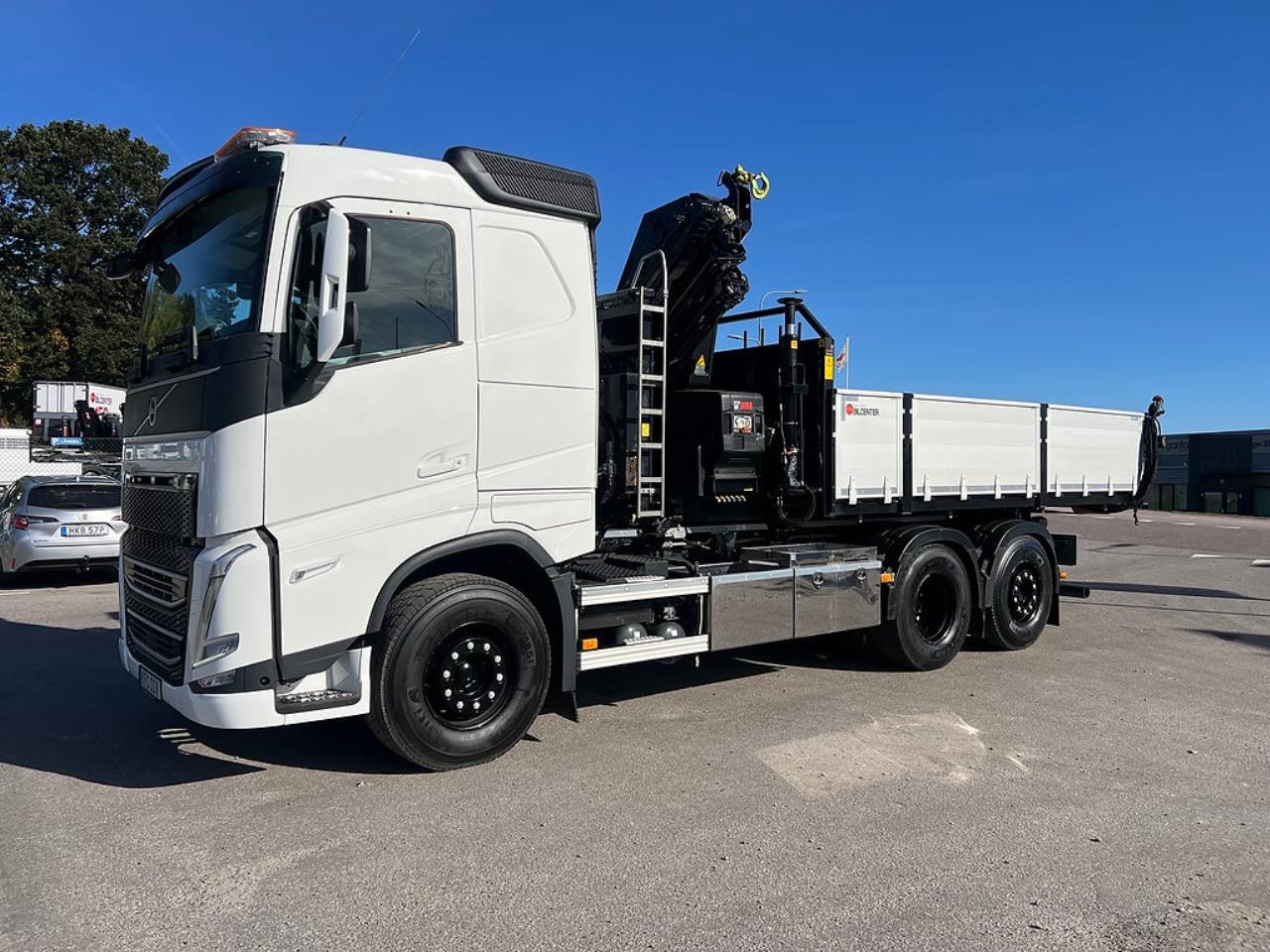 Volvo FH13 500 6x2*4 Lastv&auml;xlare, Inkl Kranflak Hiab 232 2023 - Kran