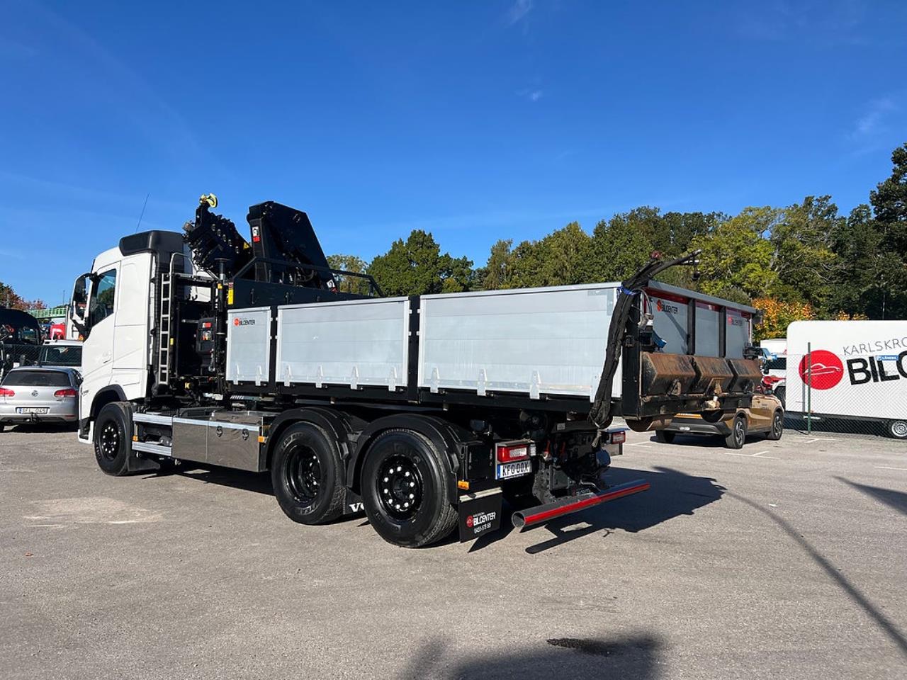 Volvo FH13 500 6x2*4 Lastv&auml;xlare, Inkl Kranflak Hiab 232 2023 - Kran