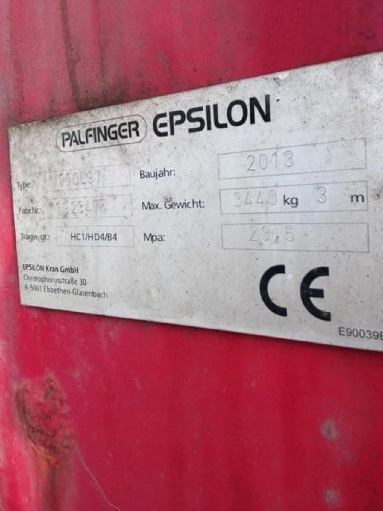 Epsilon 110L 2013 - Kran