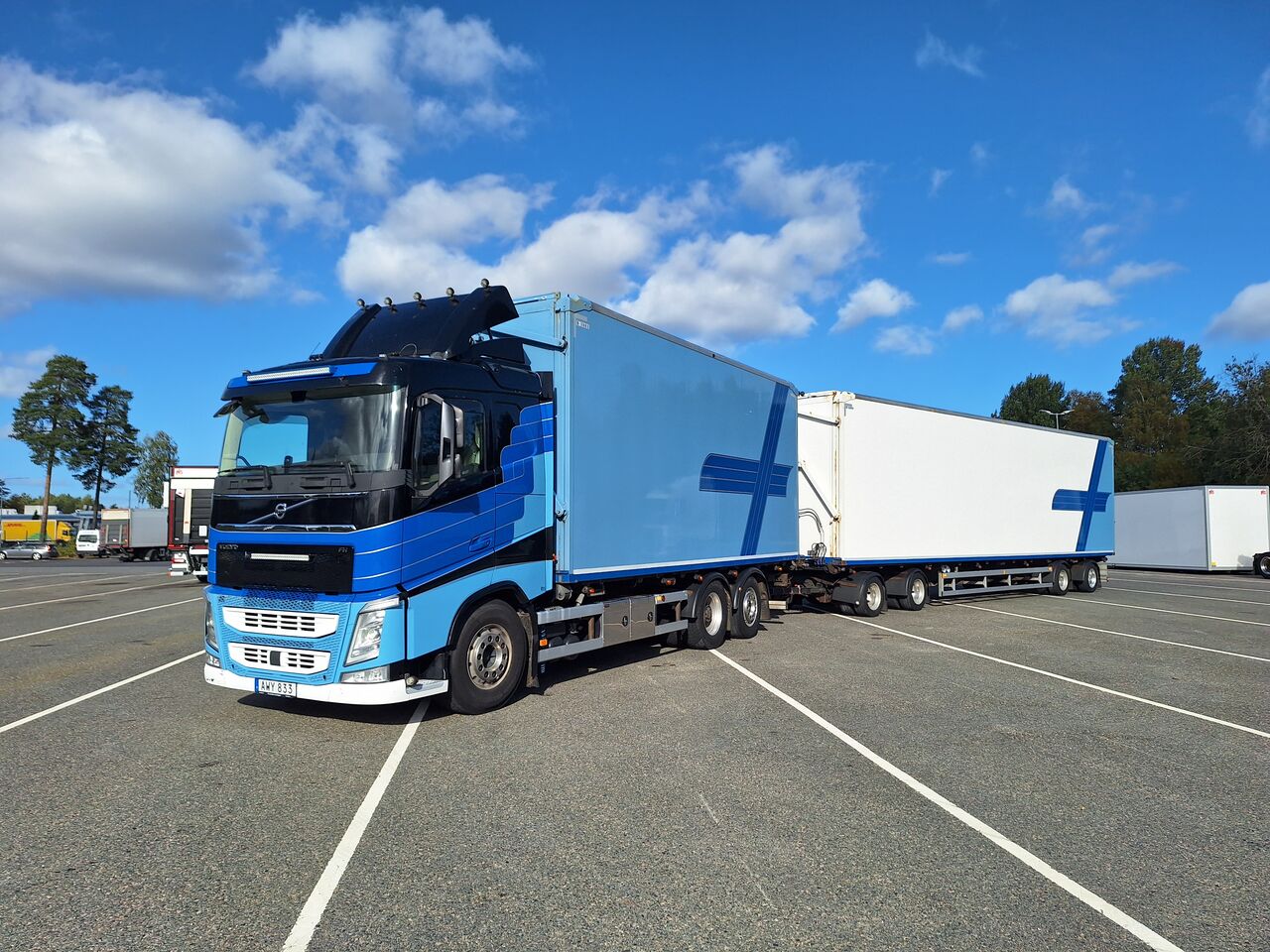 Volvo FH 6x2 Flisekipage 2020 - Flis