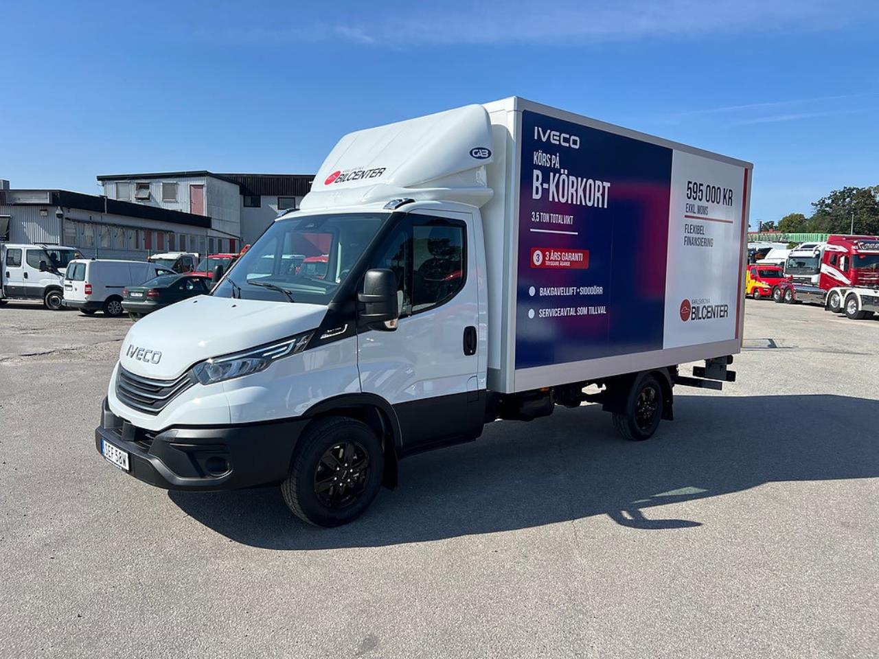 Iveco Daily 35S16 Hi-Matic Skåp & Lift 2026 - Övrigt