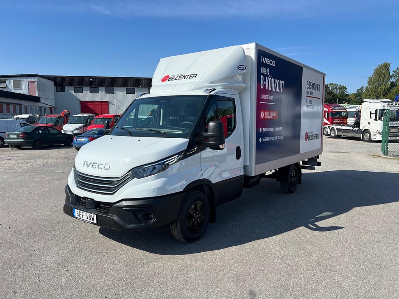 Iveco Daily 35S16 Hi-Matic Skåp & Lift 2026 - Övrigt